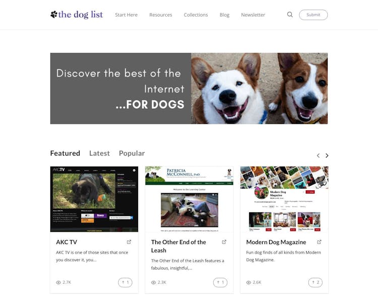 The Dog List Screenshot