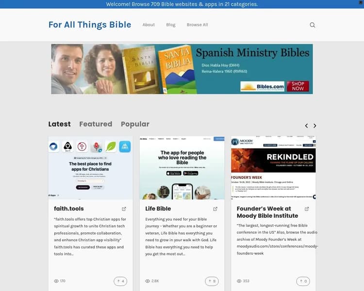 For All Things Bible Screenshot