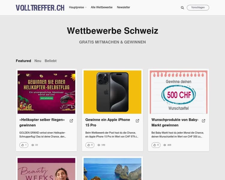 Volltreffer Screenshot